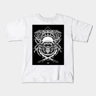 monkey skull Kids T-Shirt